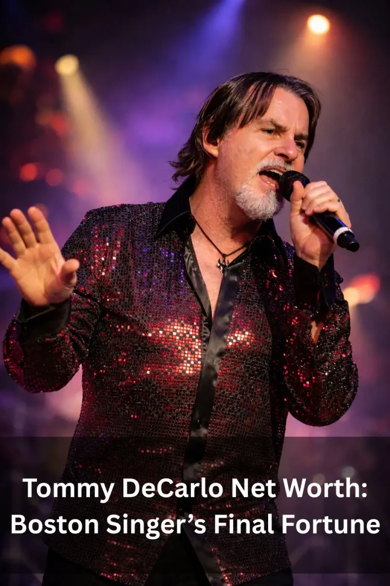 Tommy DeCarlo Net Worth: Boston Singer’s Final Fortune