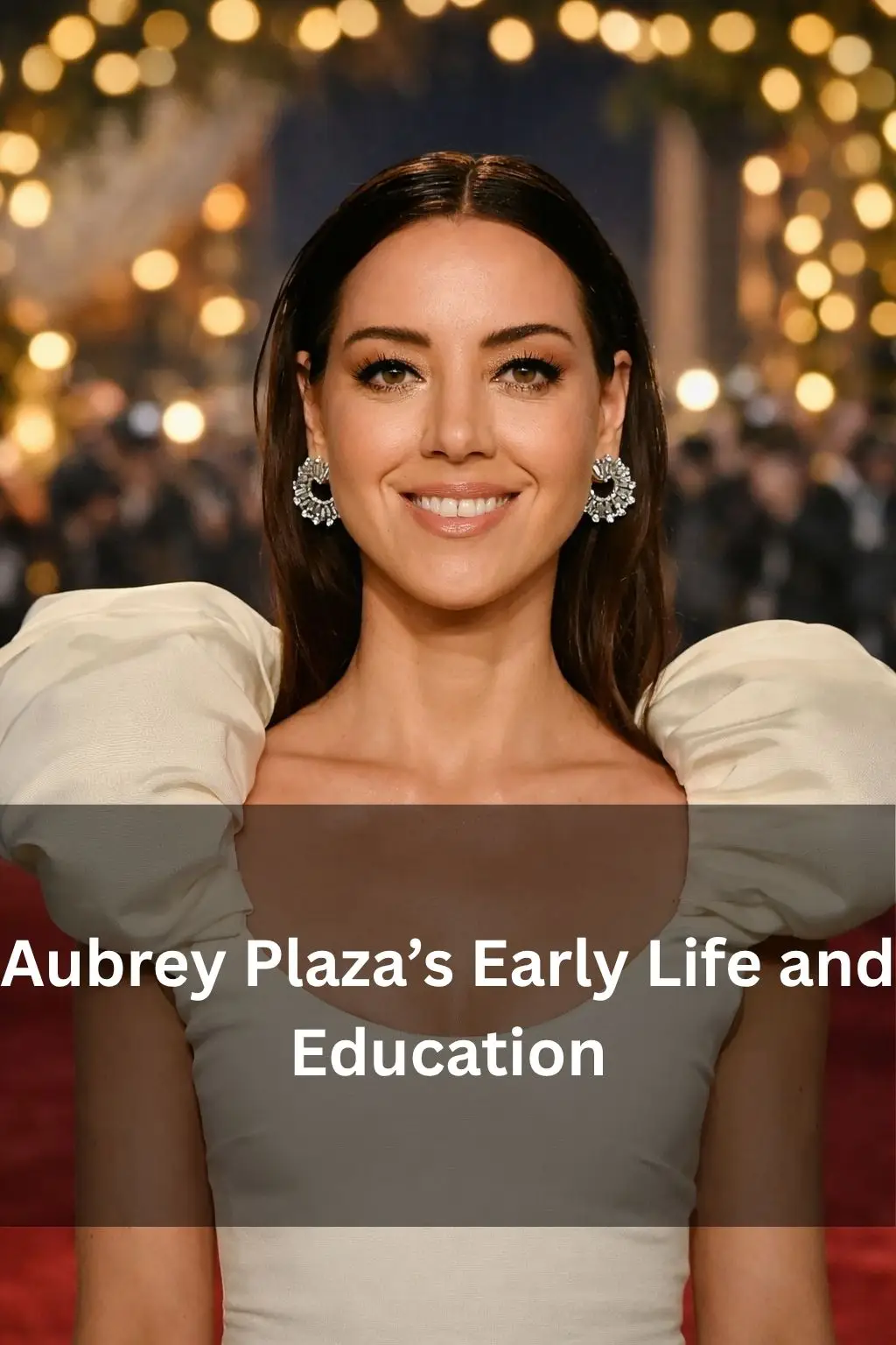 Aubrey Plaza’s Early Life and Education